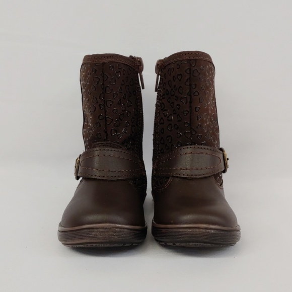 Andrea Toddler Brown Boot - Picture 2 of 7